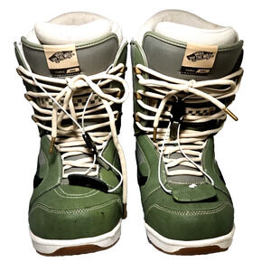 Women’s Vans Ferra Pro Snowboard Boots Size 11 RARE BOA Hybrid Ultracush V2